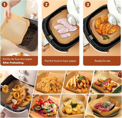 Airfryer Parchment Paper 100pcs