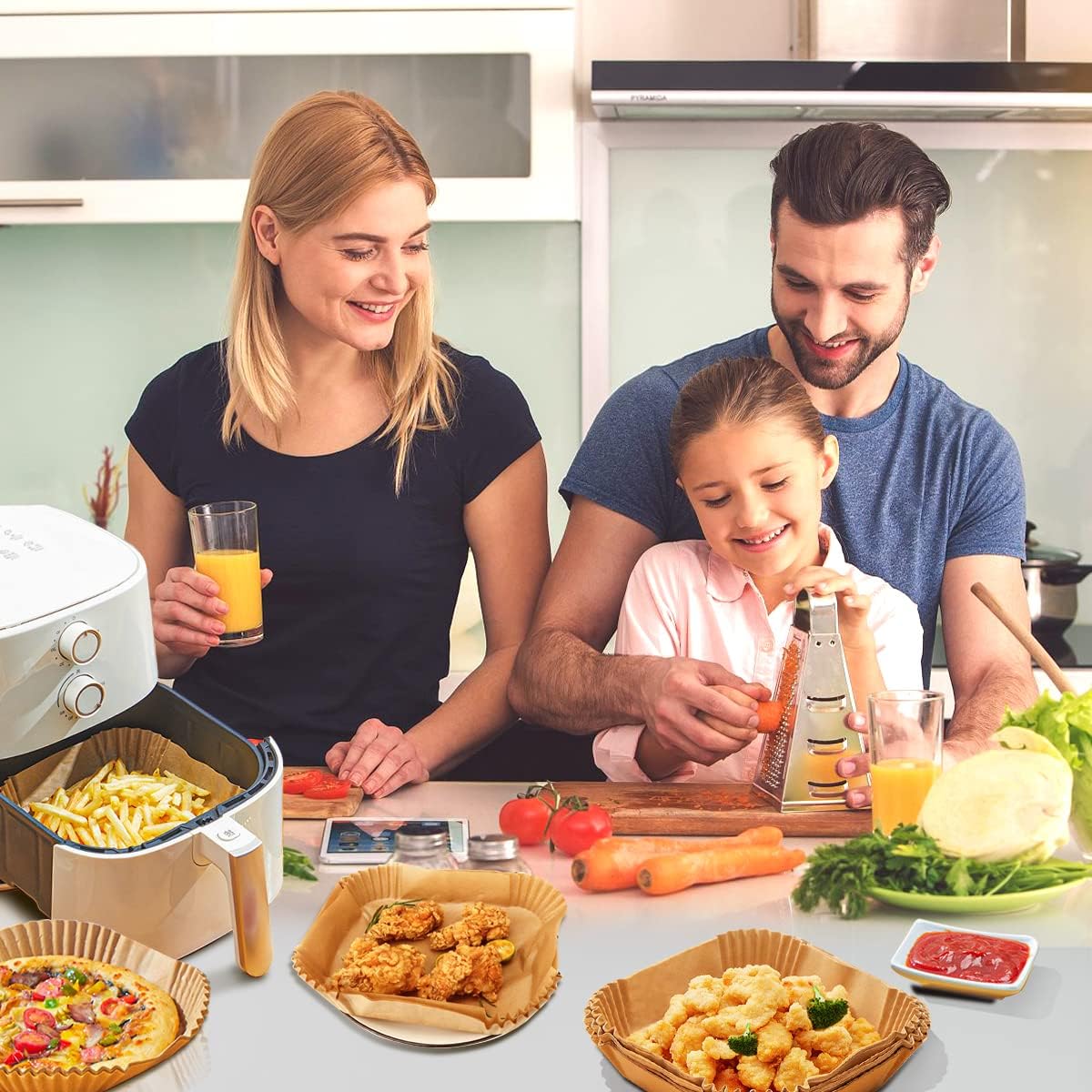 Airfryer Parchment Paper 100pcs